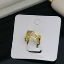 Klitz Sparkling Austrian Stone Cocktail Ring