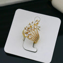 Klitz Sparkling Crystal And Austrian Stone Cocktail Ring