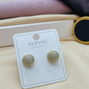 Klitz Stylish Stainless Steel Austrian Stone Studs Earrings