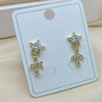 Klitz Elegant Austrian Stone Dangler Earrings for Women