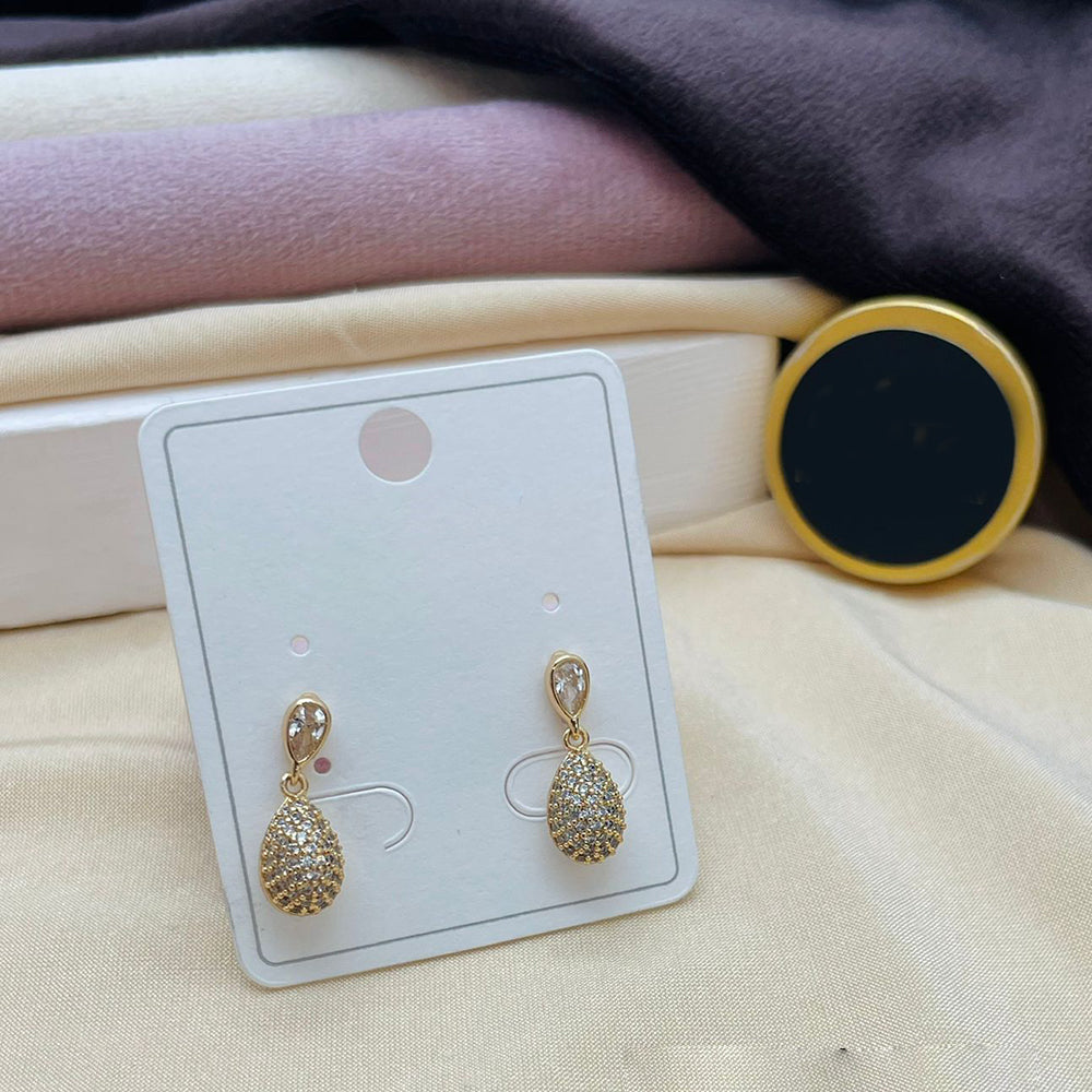 Klitz Elegant Austrian Stone Dangler Earrings for Women (Pack of 12)