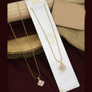 Klitz Premium Jewellery Crystal Stone Necklace (Pack of 12)