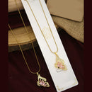 Klitz Premium Jewellery Crystal Stone Butterfly Necklace (Pack of 12)