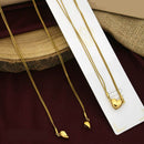 Klitz Premium Jewellery Heart Shape Necklace (Pack of 12)