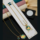 Klitz Exclusive Protection Evil Eye Meenakari Necklace (Pack of 12)