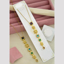 Klitz Premium Jewellery Crystal Stone Necklace (Pack of 12)