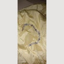 Dhirish International Elegant Silver Finish American Diamond Bracelet