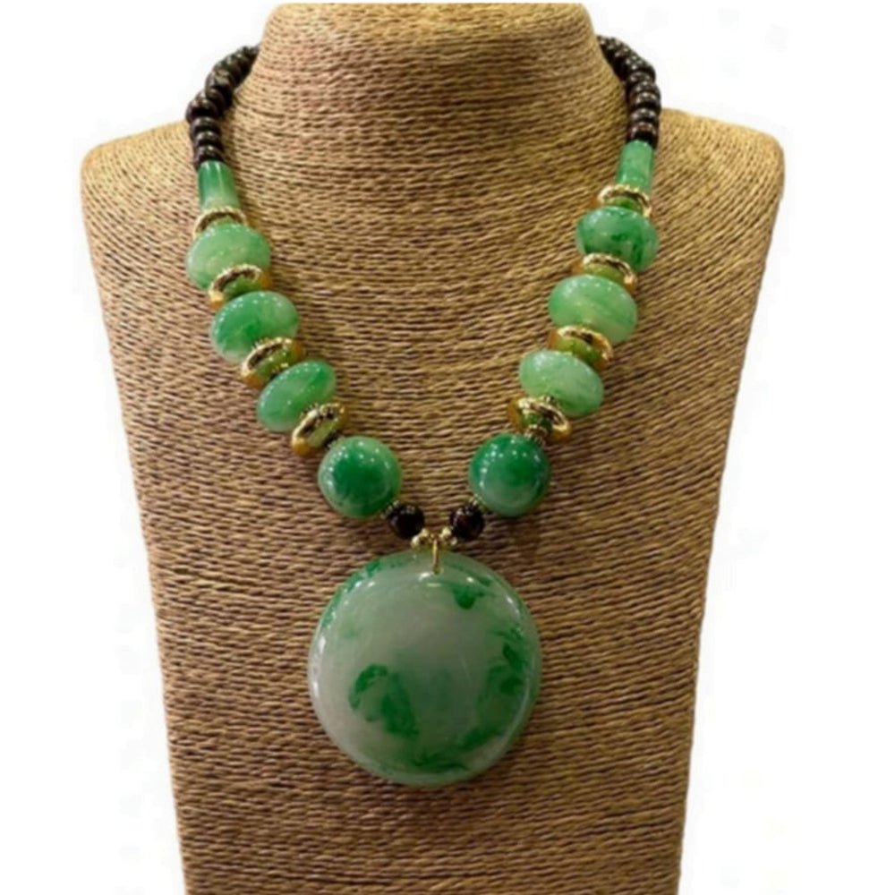 Dhirish International Elegant Fancy Beads Necklace Set