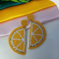 Dhrish International Vibrant Handmade Multi Color Dangler Earrings