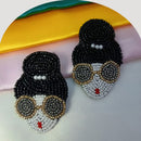 Dhrish International Vibrant Handmade Multi Color Dangler Earrings