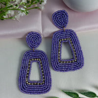 Dhrish International Vibrant Handmade Multi Color Dangler Earrings