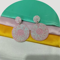 Dhrish International Vibrant Handmade Multi Color Dangler Earrings