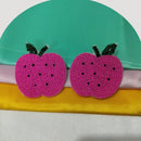 Dhrish International Trendy Apple Shape Multicolor Hanging Earrings