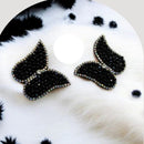 Dhrish International Vibrant Handmade Multi Color Butterfly Dangler Earrings