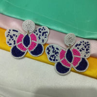 Dhrish International Vibrant Handmade Multi Color Dangler Earrings
