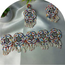 Dhirish International Pearl And Shell Choker Necklace Set