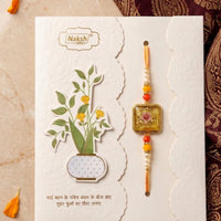  Dhirish International Thread Rakhi for a Memorable and Spiritually Rich Celebration 