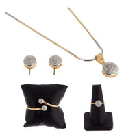 Dhirish International Elegant Austrian Stone Combo Set
