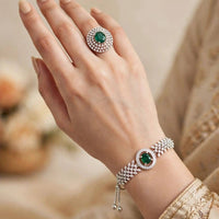 Dhirish International Elegant Austrian Stone Combo Set