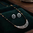 Dhirish International Ethnic Austrian Stone And Beads Mangalsutra