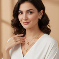 Dhirish International Trendy Chain Pendant Set