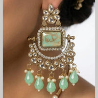 Dhirish International Heritage Pearl Dangler Earrings