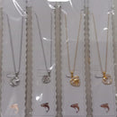 BN Assorted Design Austrian Stone Chain Pendant