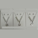 BN Assorted Design Austrian Stone And Pearls Chain Pendant