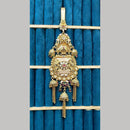 Dhiraj Sales Gold Plated Pota Stone And Pearls Meenakari Kamar Challa