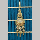 Dhiraj Sales Gold Plated Pota Stone And Pearls Meenakari Kamar Challa