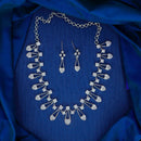 Dhiraj Sales Silver Plated Austrian Stone Necklace Set