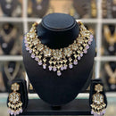 Dhiraj Sales Polki Kundan Stone And Beads Necklace Set 