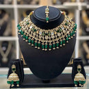 Dhiraj Sales Polki Kundan Stone And Beads Necklace Set 