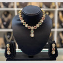 Dhiraj Sales Heritage Inspired Kundan Polki Necklace Set