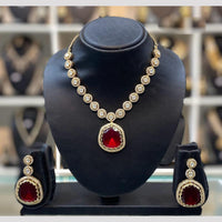Dhiraj Sales Heritage Inspired Kundan Polki Necklace Set