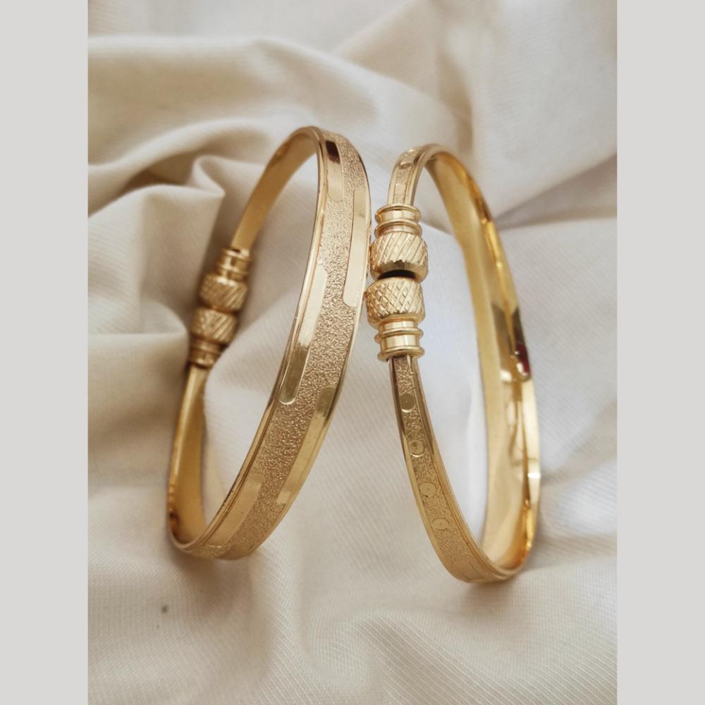 Khodiyar Gold Plated Bangles Set