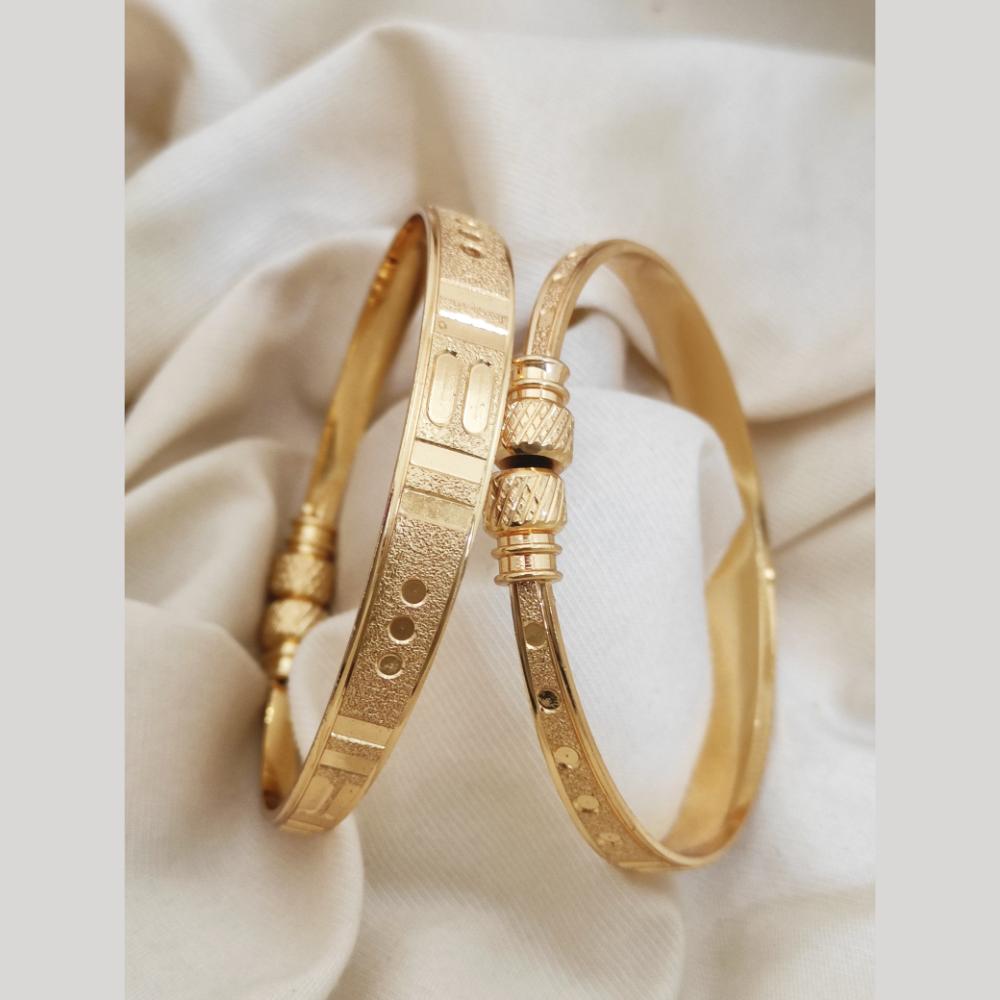 Khodiyar Gold Plated Bangles Set