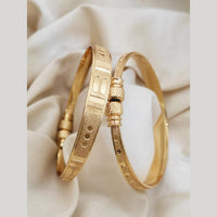 Khodiyar Gold Plated Bangles Set