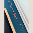 Khodiyar Silver Plated Bracelet