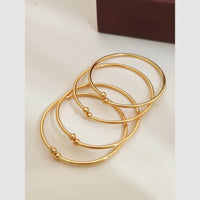 Khodiyar Gold Plated Bangles Set