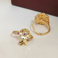 Khodiyar Austrian Stone Ring