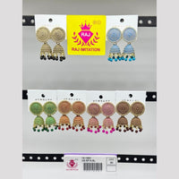 Raj Imitation Gold Plated Pearl Dangler Earrings 