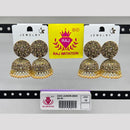 Raj Imitation Gold Plated Austrian Stone And Pearl Jhumki Earrings 