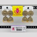 Raj Imitation Gold Plated Austrian Stone And Pearl Jhumki Earrings 