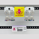 Raj Imitation Silver Plated Austrian Stone And Pearl Jhumki Earrings 