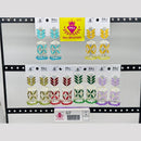 Raj Imitation Silver Plated Crystal And Austrian Stone And Pearl Jhumki Earrings (Assorted Colo)