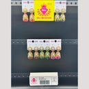 Raj Imitation Austrian And Beads Jhumki Earrings