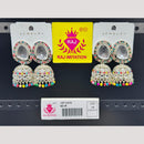 Raj Imitation Kundan Jhumki Earrings