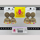 Raj Imitation Austrian And Beads Jhumki Earrings