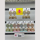 Raj Imitation Austrian And Beads Jhumki Earrings